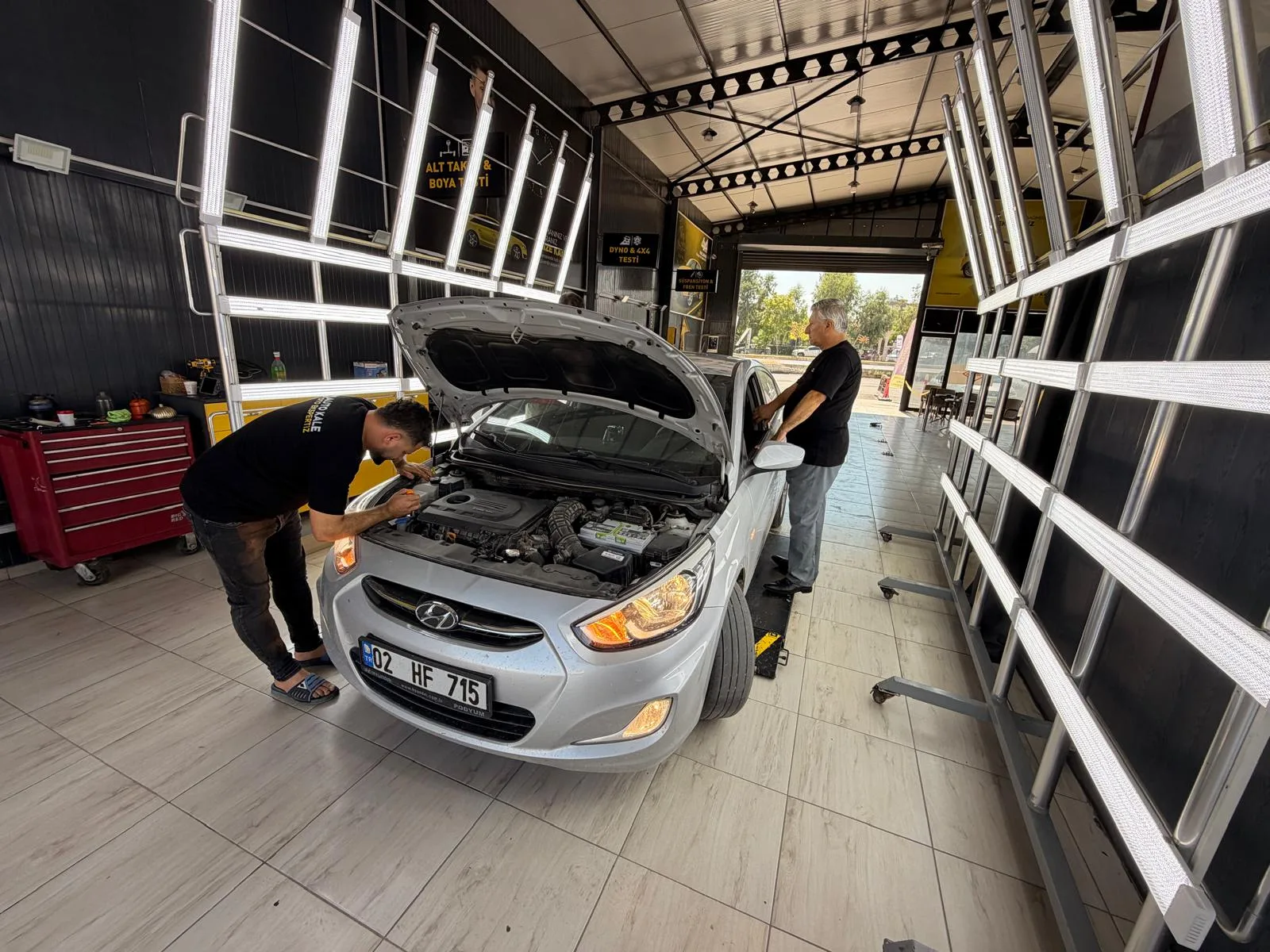 Adıyaman araç motor ekspertizi ve conta kaçak testi
